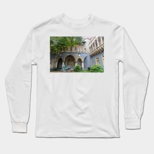 Courtyard in Budapest Long Sleeve T-Shirt